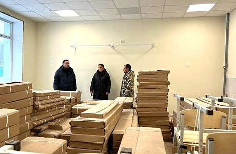 В новой школе села Большой Вьяс Лунинского района приступили к монтажу оборудования В новой школе села Большой Вьяс Лунинского района приступили к монтажу оборудования